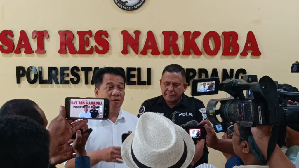 Door Stop Kasat Res Narkoba Polresta Deli Serdang: Mei 2026 ungkap 28 kasus, sita 860 gram sabu hingga 40 batang ganja